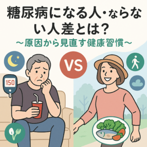 糖尿病になる人・ならない人の差とは？原因から見直す健康習慣